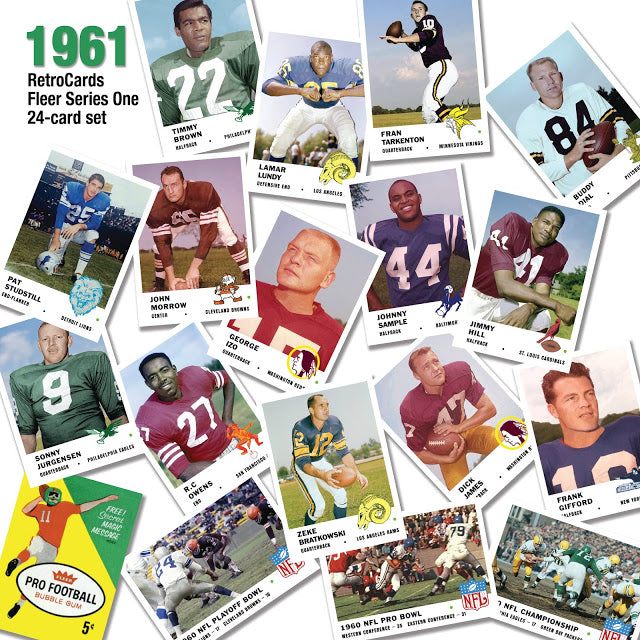 1961: Expanding Fleer's Only NFL Set