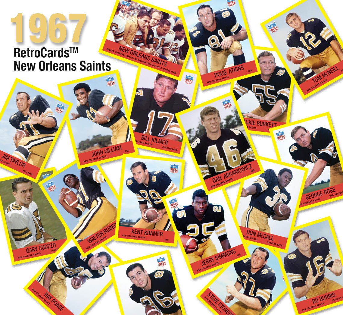 New Orleans Gets Their Saints For 1967 – RetroCards