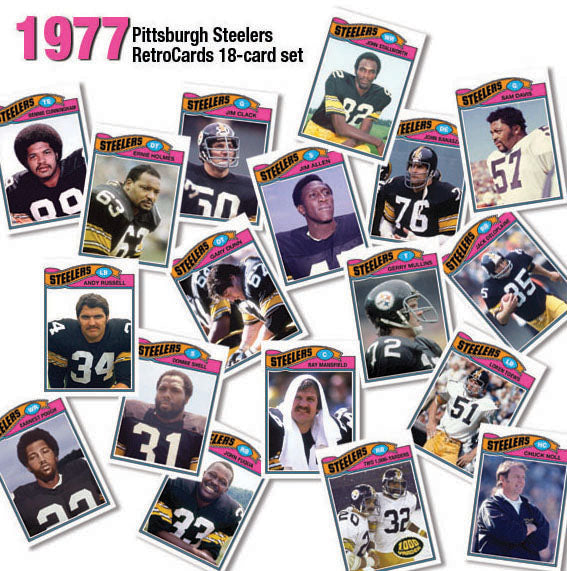 Pittsburgh Steelers - 1976 Possibly Their Best Team – RetroCards