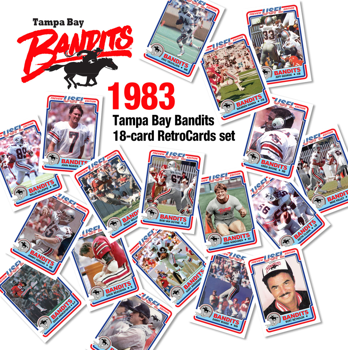 Tampa Bay Bandits, 1983. Gary Anderson. : r/USFL