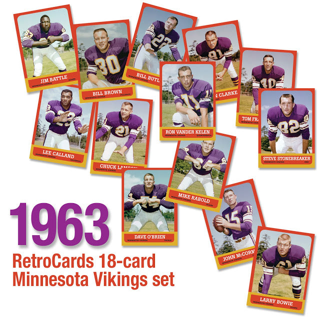 1963 Vikings....Still Up And Coming
