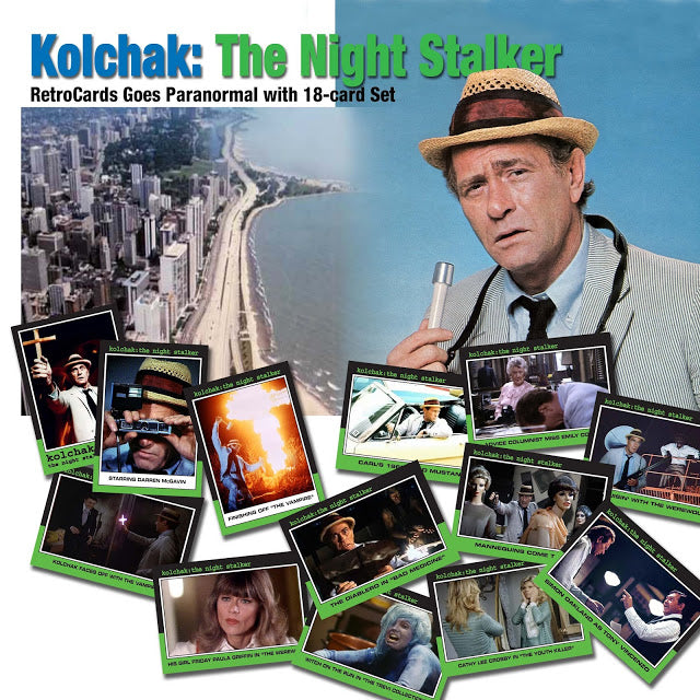 Kolchak: The Night Stalker...RetroCards Goes Paranormal