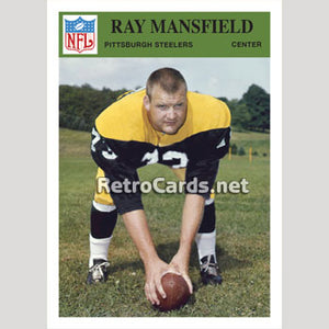 1966P Ray Mansfield Pittsburgh Steelers