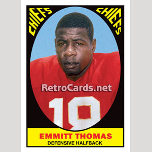 1967T Emmitt Thomas Kansas City Chiefs
