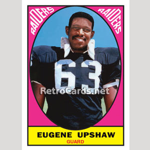 1967T Gene Upshaw Oakland Raiders