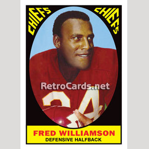 1967T Fred Williamson Kansas City Chiefs