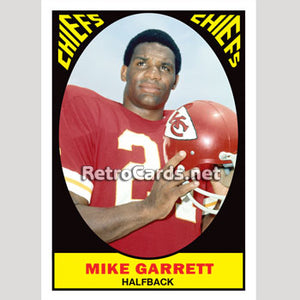 1967T Mike Garrett Kansas City Chiefs