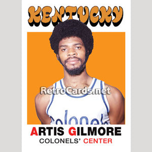 1971-72T Artis Gilmore Kentucky Colonels