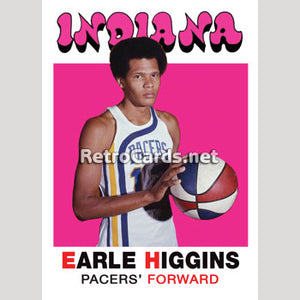 1971-72T Earle Higgins Indiana Pacers