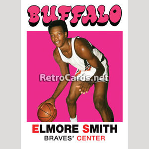 1971-72T Elmore Smith Buffalo Braves