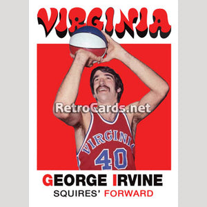 1971-72T George Irvine Virginia Squires