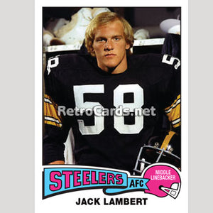 1975T Jack Lambert Pittsburgh Steelers