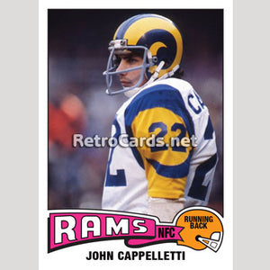 1975T John Cappelletti Los Angeles Rams