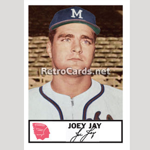 1953J Joey Jay Milwaukee Braves