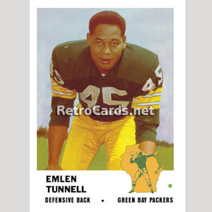 1961F Emlen Tunnel Green Bay Packers