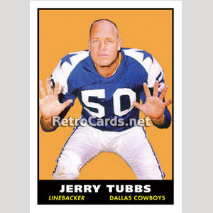1961T Jerry Tubbs Dallas Cowboys