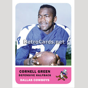 1962F Cornell Green Dallas Cowboys