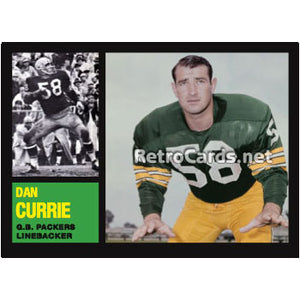 1962T Dan Currie Green Bay Packers