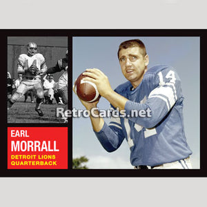1962T Earl Morrall Detroit Lions