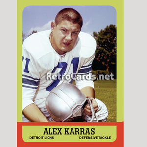 1963T Alex Karras Detroit Lions