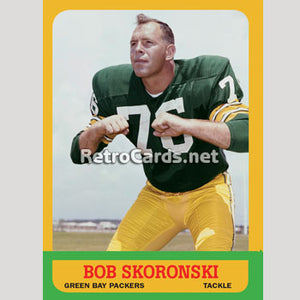 1963T Bob Skoronski Green Bay Packers