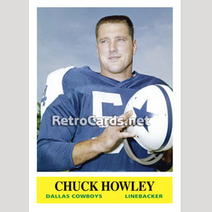 1964P Chuck Howley Dallas Cowboys