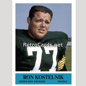 1964P Ron Kostelnik Green Bay Packers