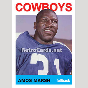 1964T MLB Amos Marsh Dallas Cowboys