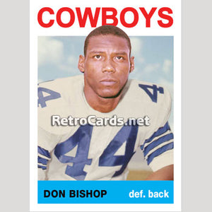 1964T MLB Don Bishop Dallas Cowboys