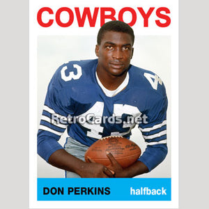 1964T MLB Don Perkins Dallas Cowboys