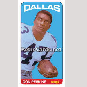 1965T Don Perkins Dallas Cowboys