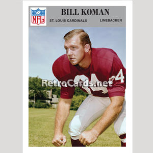 1966P Bill Koman St. Louis Cardinals