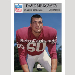 1966P Dave Meggyesy St. Louis Cardinals