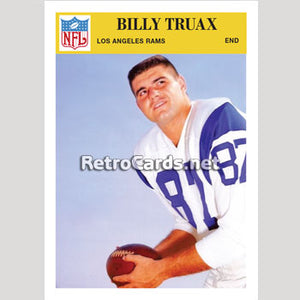 1966P Billy Truax Los Angeles Rams