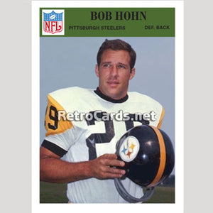 1966P Bob Hohn Pittsburgh Steelers
