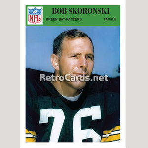 1966P Bob Skoronski Green Bay Packers