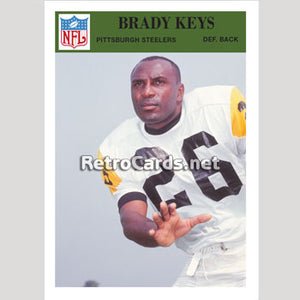 1966P Brady Keys Pittsburgh Steelers