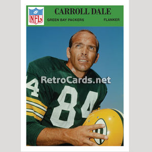 1966P Carroll Dale Green Bay Packers