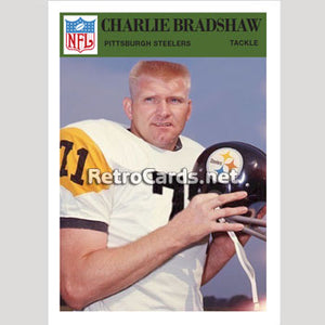 1966P Charlie Bradshaw Pittsburgh Steelers
