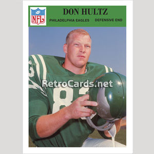 1966P Don Hultz Philadelphia Eagles