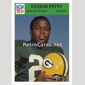 1966P Elijah Pitts Green Bay Packers