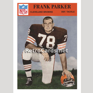 1966P Frank Parker Cleveland Browns