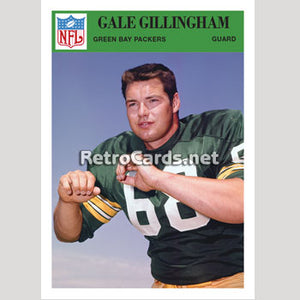 1966P Gale Gillingham Green Bay Packers