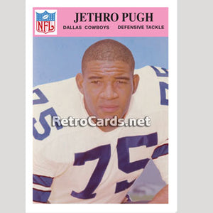 1966P Jethro Pugh Dallas Cowboys