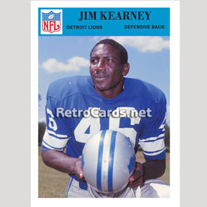 1966P Jim Kearney Detroit Lions