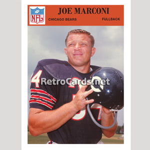1966P Joe Marconi Chicago Bears