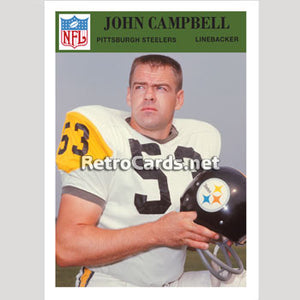 1966P John Campbell Pittsburgh Steelers