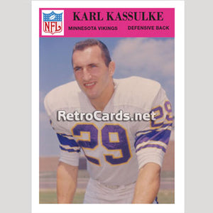 1966P Karl Kassulke Minnesota Vikings