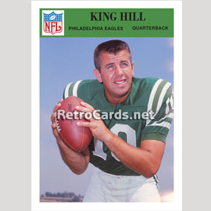 1966P King Hill Philadelphia Eagles
