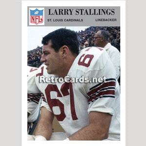 1966P Larry Stallings St. Louis Cardinals